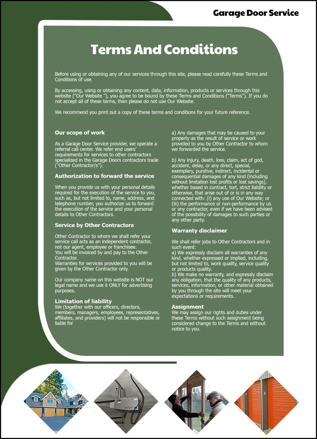 Metro Garage Doors Seattle, WA 206-347-8316